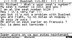 capture de Dualnet pdt la demo !